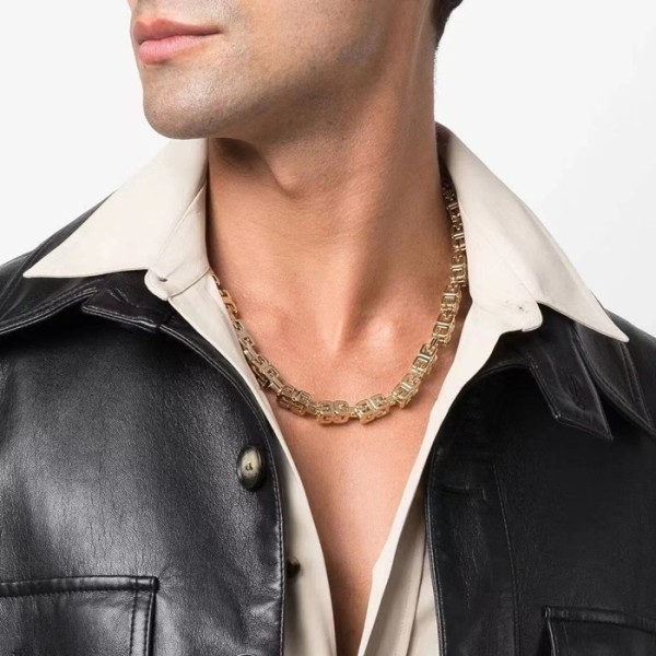 ✨지방시 남성 옐로우 골드 목걸이 - Givenchy Mens Yellow Gold Necklace - acc566x