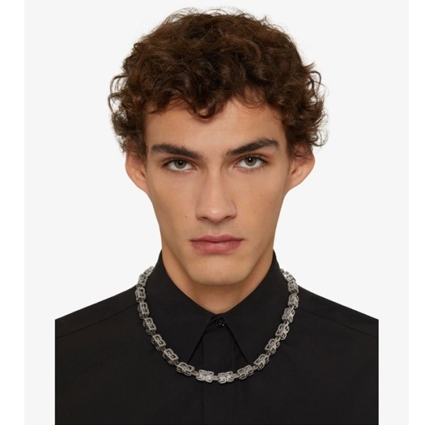 ✨지방시 남성 화이트 골드 목걸이 - Givenchy Mens White Gold Necklace - acc570x