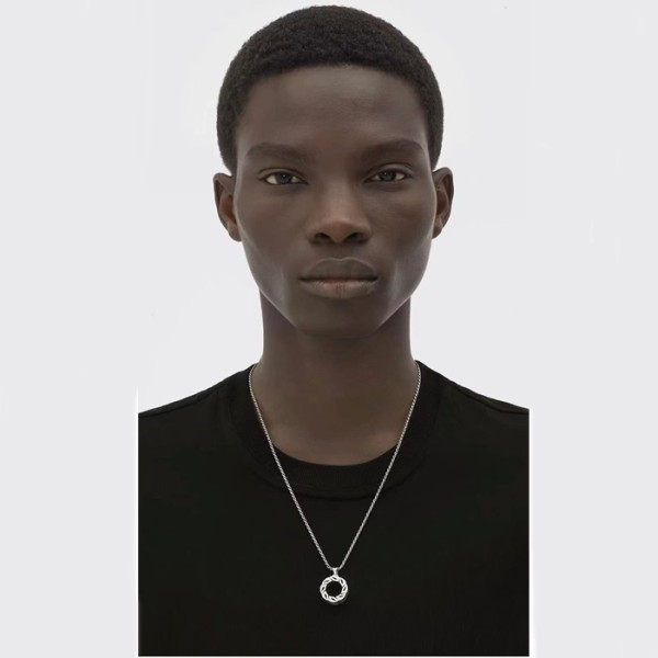 ✨보테가베네타 남/녀 화이트 골드 목걸이 - Bottega veneta Unisex White Gold Necklace - acc575x