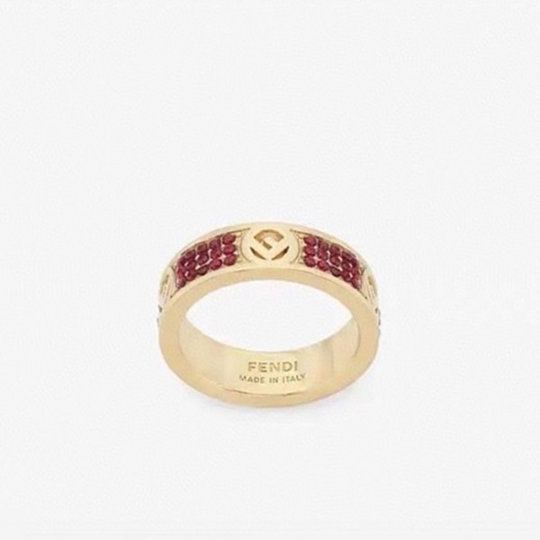 ✨펜디 여성 골드 반지 - Fendi Womens Gold Ring - acc589x