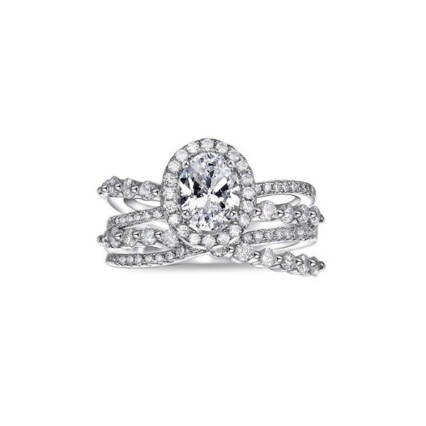 ✨샤넬 여성 화이트 골드 반지 - Chanel Womens White Gold Ring - acc634x