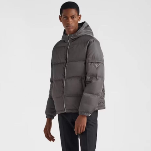 ✨프라다 남성 그레이 다운 패딩 - Prada Mens Gray Down Padding - prc862x