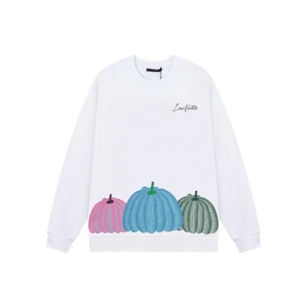 ✨루이비통 남성 화이트 맨투맨 - Louis vuitton Mens White Tshirts - lv2063x