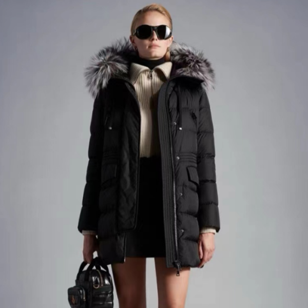 ✨몽클레어 여성 블랙 구스 패딩 - Moncler Womens Black Down Padding - mo249x