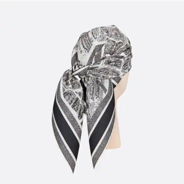 ✨디올 여성 블랙 스카프 - Dior Womens Black Scarf - di872x