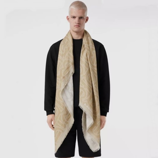 ✨버버리 남성 베이지 머플러 - Burberry Mens Beige Muffler - bu358x