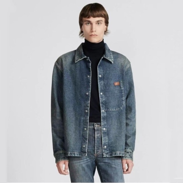 ✨디올 남성 블루 자켓 - Dior Mens Blue Jackets - di868x