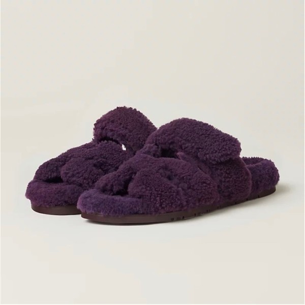 ✨에르메스 여성 퍼플 슬리퍼 - Hermes Womens Purple Slippers - he540x