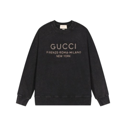 ❤구찌 남성 베이직 블랙 맨투맨 - Gucci Mens Black Tshirts - gu1140x
