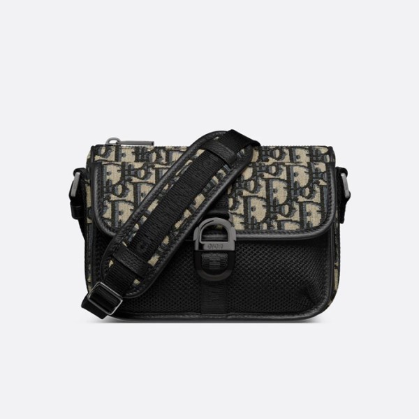 ✨디올 남성 오블리크 사파리 메신저 백 - Dior Mens Black Cross Bag - di811x