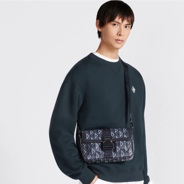 ✨디올 남성 다이아 메신저 백 - Dior Mens Blue Cross Bag - di812x