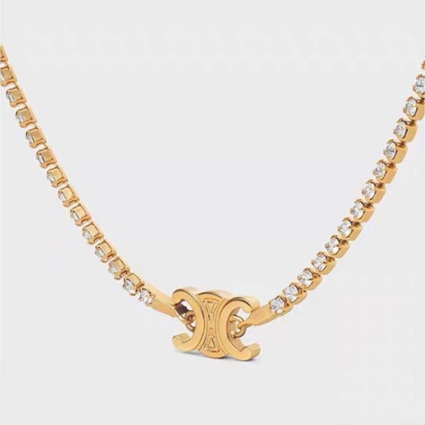 ✨셀린느 여성 골드 목걸이 - Celine Womens Gold Necklace- acc700x