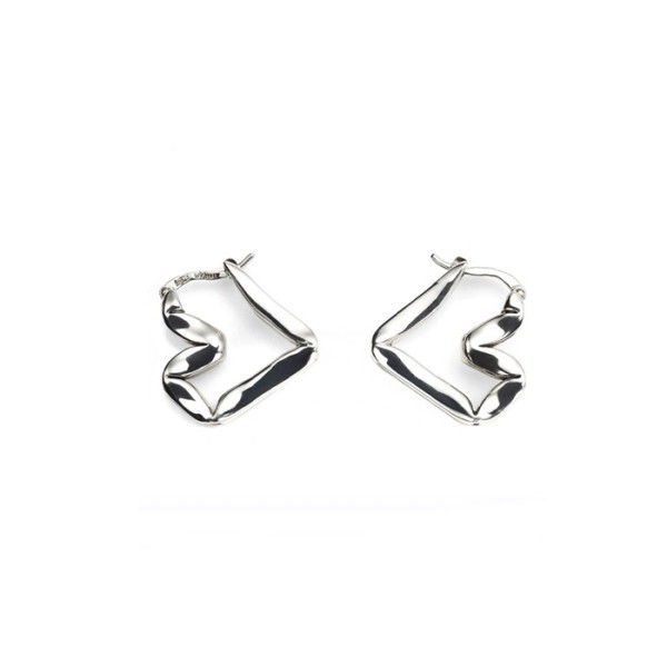 ✨보테가베네타 여성 화이트 골드 이어링 - Bottega veneta Womens White Gold Earring - acc708x