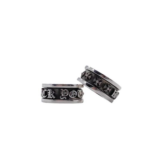 ❤크롬하츠 남성 화이트 골드 반지 - Chrome Hearts Mens White Gold Ring - acc715x