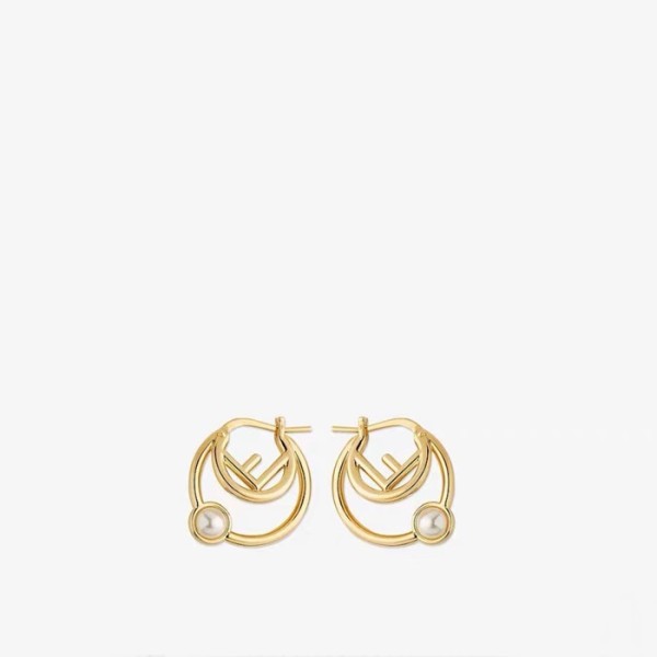 ✨펜디 여성 옐로우 골드 이어링 - Fendi Womens Yellow-gold Earring - acc722x