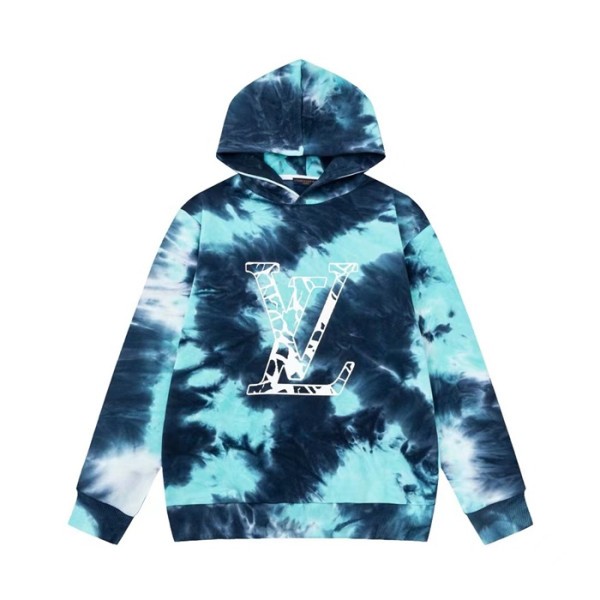 ✨루이비통 남성 블루 후디 - Louis vuitton Mens Blue Hoodie - lv2081x