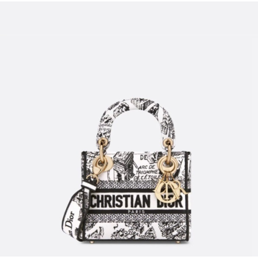 ❤디올 여성 블랙 레이디백 - Dior Womens Black Lady Bag - di894x