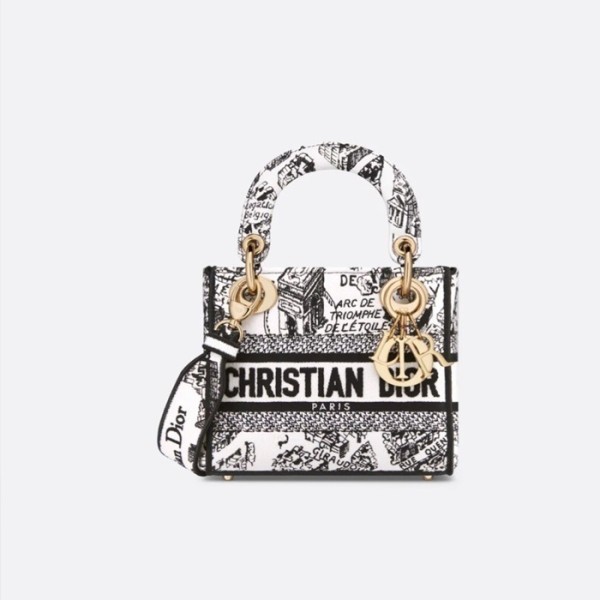 ✨디올 여성 블랙 레이디백 - Dior Womens Black Lady Bag - di894x