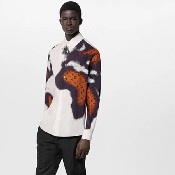 ✨루이비통 남성 화이트 셔츠 - Louis vuitton Mens White Shirts - lv2084x