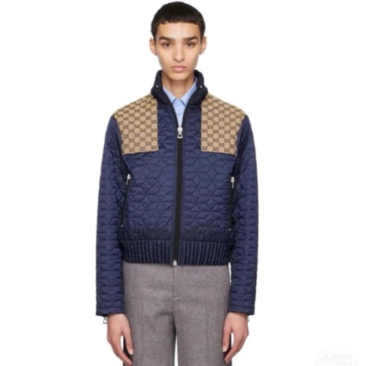 ❤구찌 남성 캐쥬얼 블루 다운 자켓 - Gucci Mens Blue Jackets - gu1157x