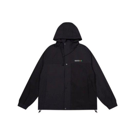 ❤구찌 남성 캐쥬얼 블랙 집업 자켓 - Gucci Mens Black Zip-up Jackets - gu1161x