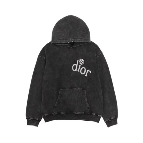 ✨디올 남성 블랙 후드티 - Dior Mens Black Hoodie - di897x