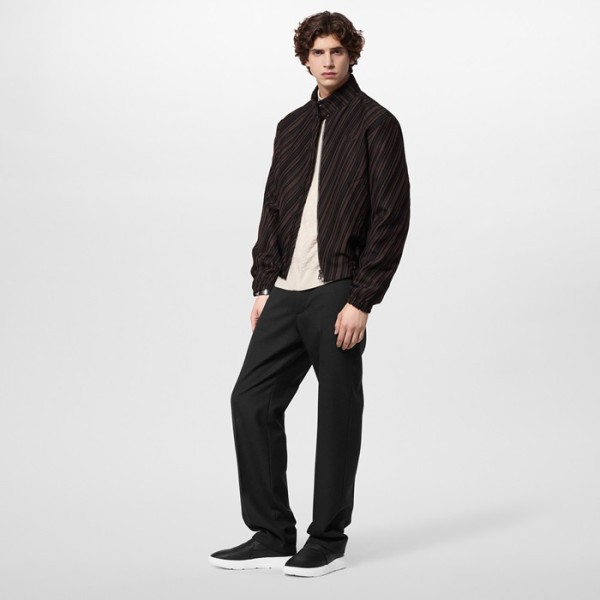 ✨루이비통 남성 모던 블랙 로퍼 - Louis vuitton Mens Black Loafer - lv2080x