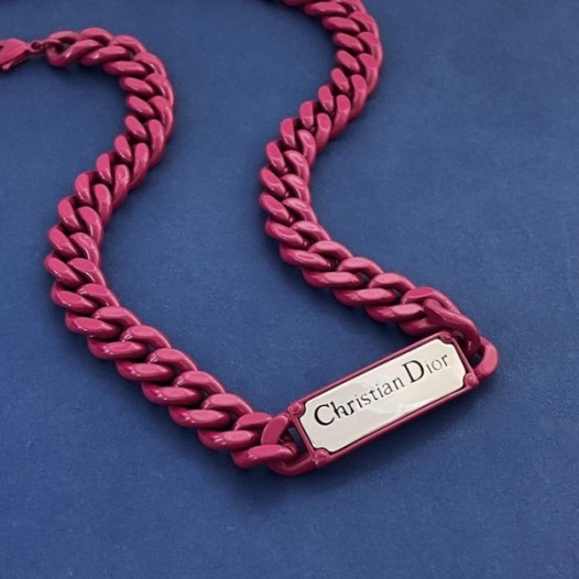 ❤디올 여성 화이트 골드 목걸이 - Dior Womens White-gold Necklace - acc758x