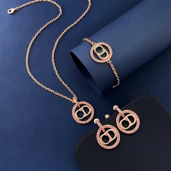 ✨디올 여성 로즈 골드 이어링 - Dior Womens Rose Gold Earring - acc761x