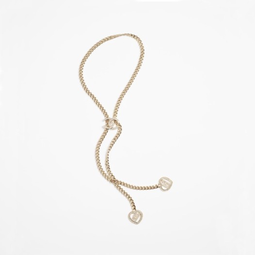 ❤샤넬 여성 옐로우 골드 목걸이 - Chanel Womens Gold Necklace - acc769x