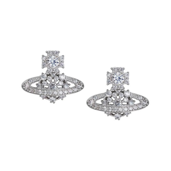 ✨비비안웨스트우드 여성 화이트 골드 이어링 - Vivienne Westwood Womens White Gold Earring - acc806x