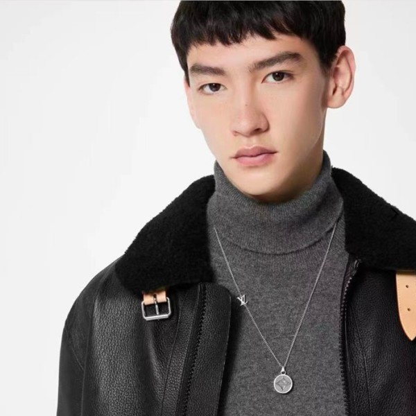 ✨루이비통 남/녀 골드 목걸이 - Louis vuitton Unisex Gold Necklace - acc812x