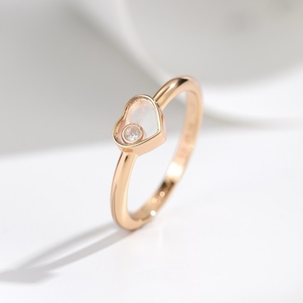 ✨쇼파드 여성 로즈 골드 반지 - Chopard Womens Rose-gold Ring - acc857x