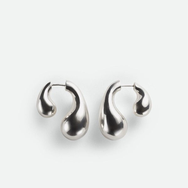 ✨보테가베네타 여성 화이트 골드 이어링 - Bottega veneta Womens White Gold Earring - acc874x