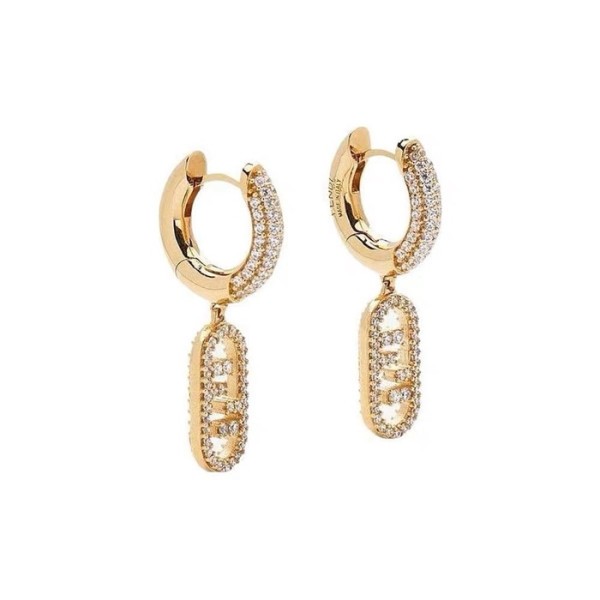 ✨펜디 여성 옐로우 골드 이어링 - Fendi Womens Yellow-gold Earring - acc883x