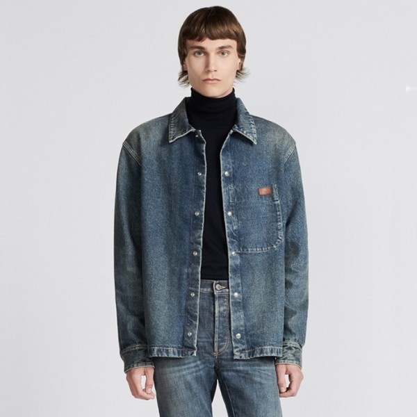 ✨구찌 남성 캐쥬얼 블루 셔츠 - Dior Mens Blue Shirts - fa20x