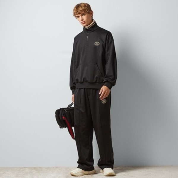 ✨구찌 남성 블랙 트레이닝복 - Gucci Mens Black Training-clothes - fa25x