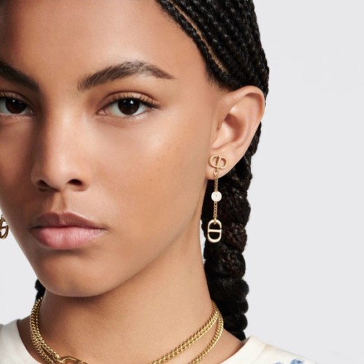 ❤디올 여성 골드 이어링 - Dior Womens Gold Earring - acc894x