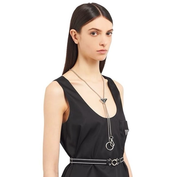 ✨프라다 여성 골드 목걸이 - Prada Womens Gold Necklace - acc922x