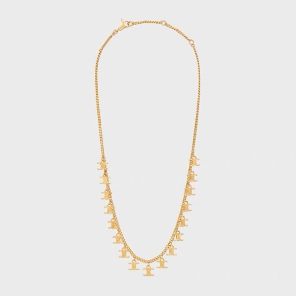 ✨셀린느 여성 골드 목걸이 - Celine Womens Gold Necklace- acc983x