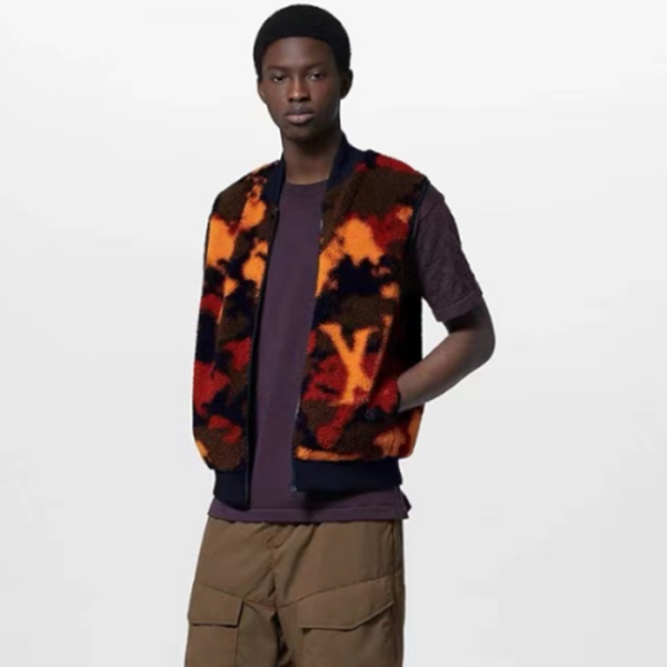 ✨루이비통 남성 레드 다운 양면조끼 - Louis vuitton Mens Red Vest - lv2091x