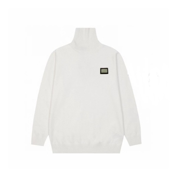 ✨돌체앤가바나 남성 화이트 터틀넥 니트 - Dolce&Gabbana Mens White Knits - dol511x