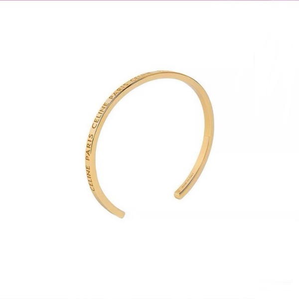 ✨셀린느 여성 골드 팔찌 - Celine Womens Gold Bangle - acc1012x