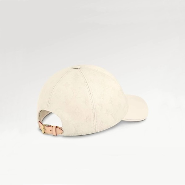 ✨루이비통 남/녀 화이트 볼캡 - Louis vuitton Unisex White Ballcap - acc1084x