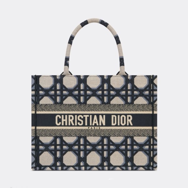 ✨디올 여성 네이비 북토트 - Dior Womens Navy Book Tote - ba03x