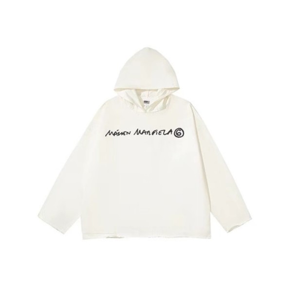 ✨메종 마르지엘라 남성 화이트 후드티 - Maison margiela Mens White Hoodie - mai244x