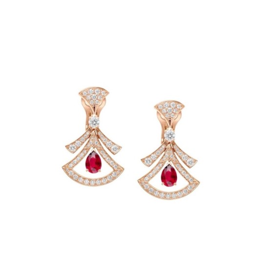❤불가리 여성 로즈 골드 이어링 - Bvlgari Womens Rose Gold Earring - acc1096x