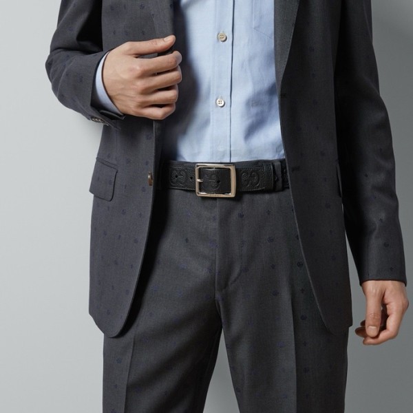 ✨구찌 남성 모던 블랙 벨트 - Gucci Mens Black Belts - be01x