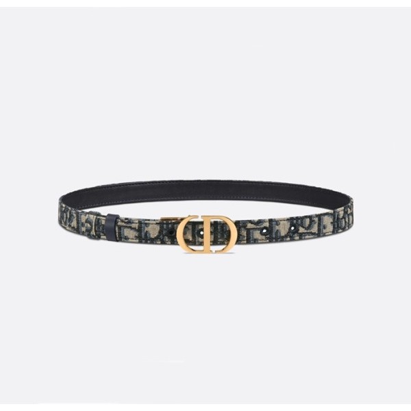 ✨디올 여성 몽테뉴 벨트 - Dior Womens Navy Belts - be13x