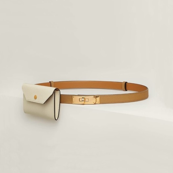 ✨에르메스 여성 켈리 포켓 벨트 - Hermes Womens Gold Belts - be18x